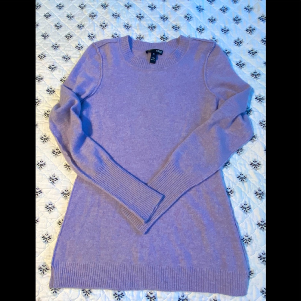 Lilac cashmere sweater size S